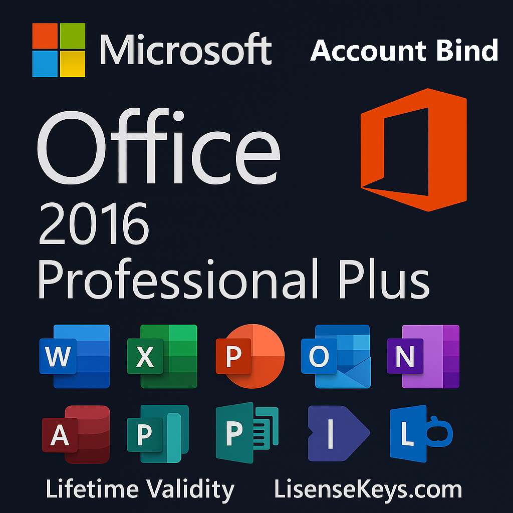 Microsoft Office 2016 Professional Plus Account Bind