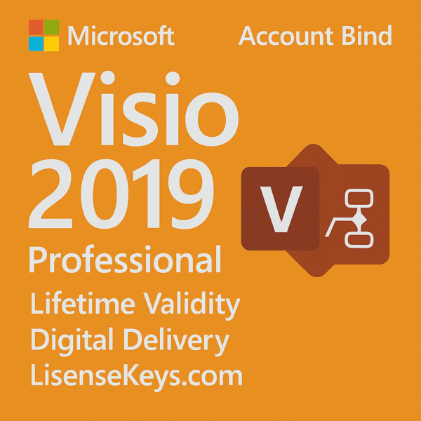 Microsoft Visio 2019 Professional Account Bind