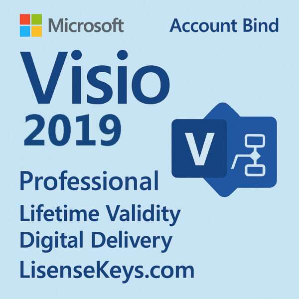 Microsoft Visio 2019 Professional Account Bind