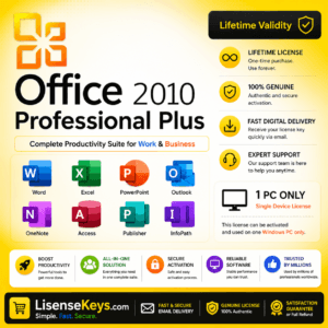 Office 2010 Professional Plus y lisensekeys