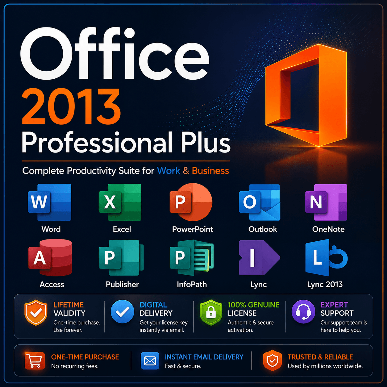 LisenseKeys.com - Office 2013 Professional Plus Retail Key