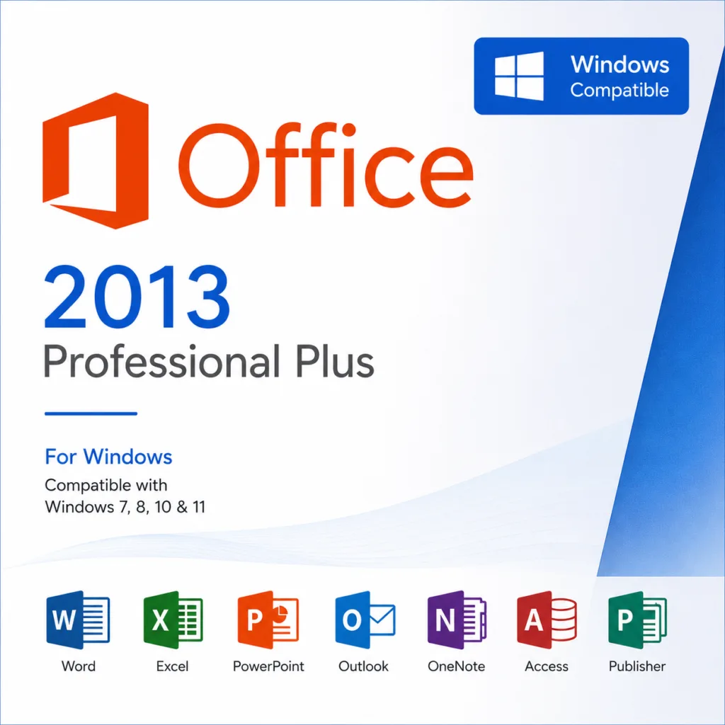 Office 2013 Professional Plus Retail License Key by Lisensekeys
