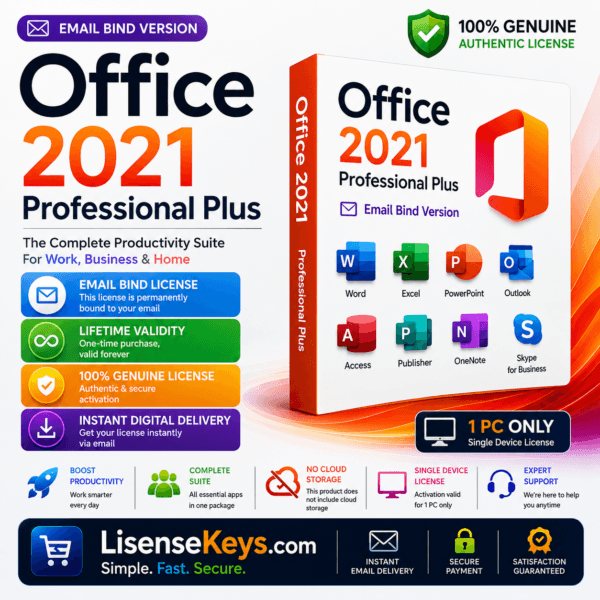 Office 2021 Professional Plus Email Bind Key by Lisensekeys 3 Office 2021 Professional Plus Email Bind Key by Lisensekeys