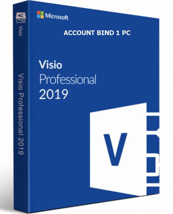 Visio 2019 Professional account bind