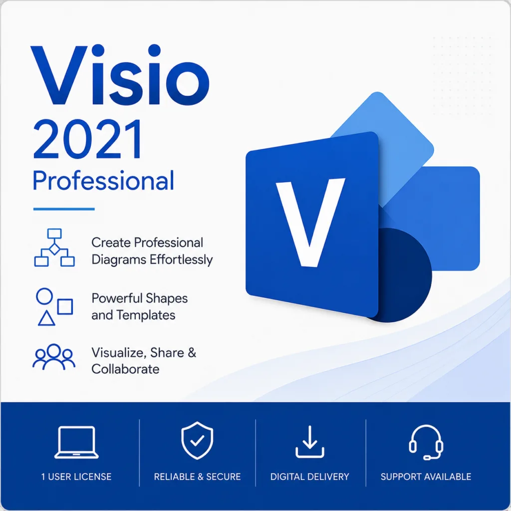 Visio 2021 Professional by lisensekeys