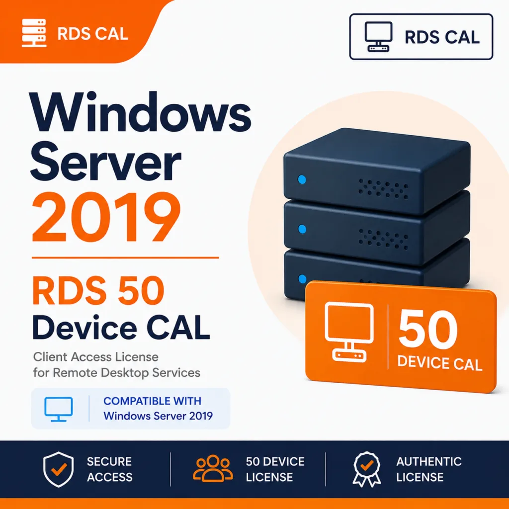 Windows Server 2019 RDS 50 Device CAL by lisensekeys