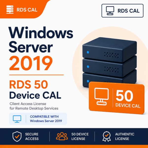 Windows Server 2019 RDS 50 Device CAL by lisensekeys Windows Server 2019 RDS 50 Device CAL by lisensekeys