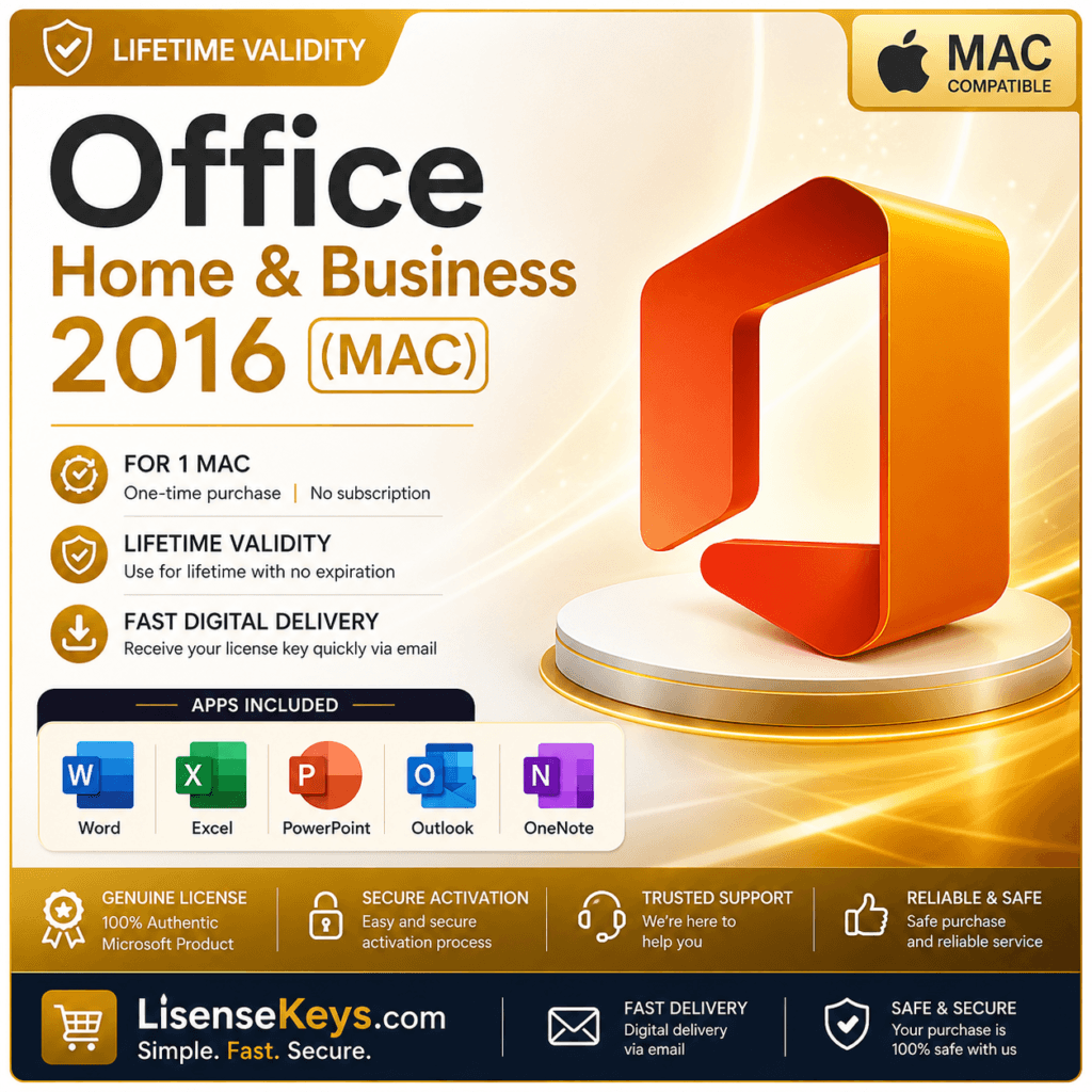 Office 2016 home and business for mac