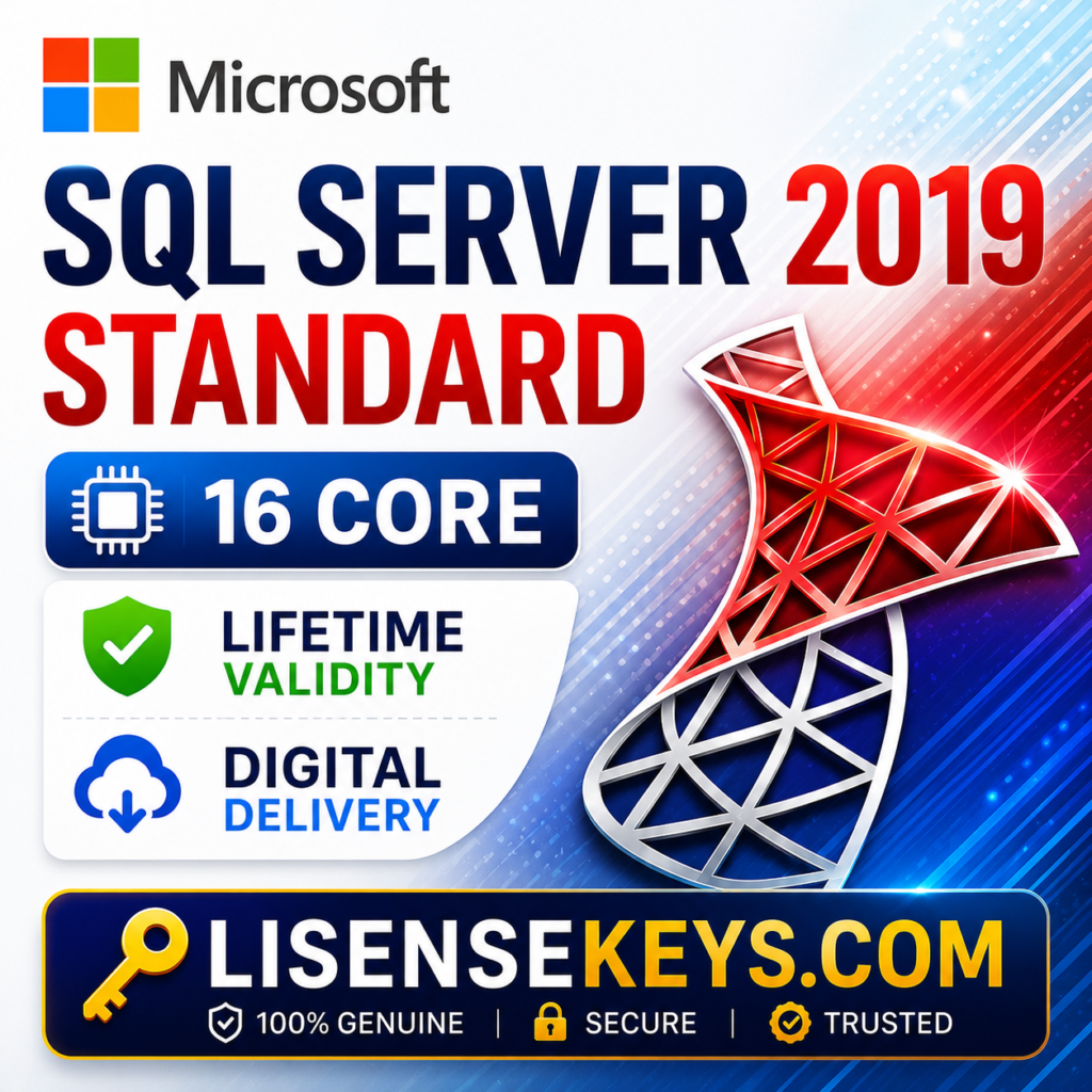 SQL Server 2019 Standard 16 core Retail License Key (2) SQL Server 2019 Standard 16 core Retail License Key