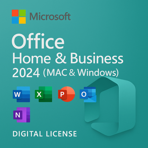 Office Home and Business 2024 for Windows and Mac