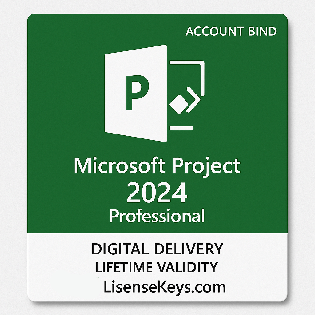 Microsoft Project 2024 Professional Account Bind