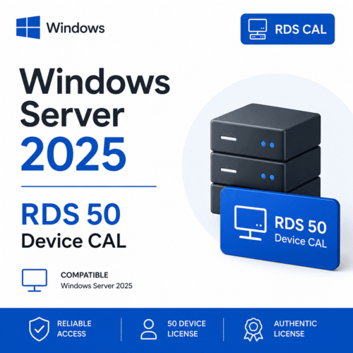 Windows Server 2025 RDS 50 Device CAL by lisensekeys