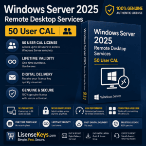 Server 2025 RDS 50 User cal 
