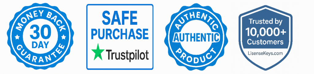 Safe Purchase by LisenseKeys.com