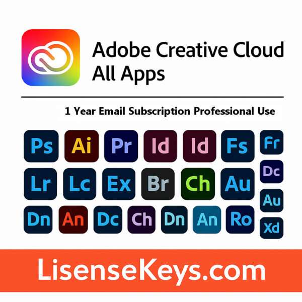 Adob Creative Cloud all Apps